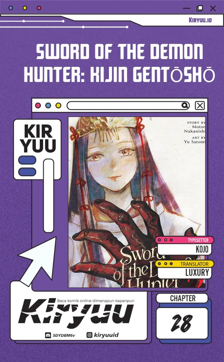 Kijin Gentoushou chapter 28 halaman 1