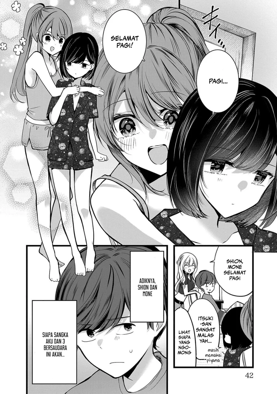 Kimi ni Koisuru Sanshimai Bab 2 halaman 5
