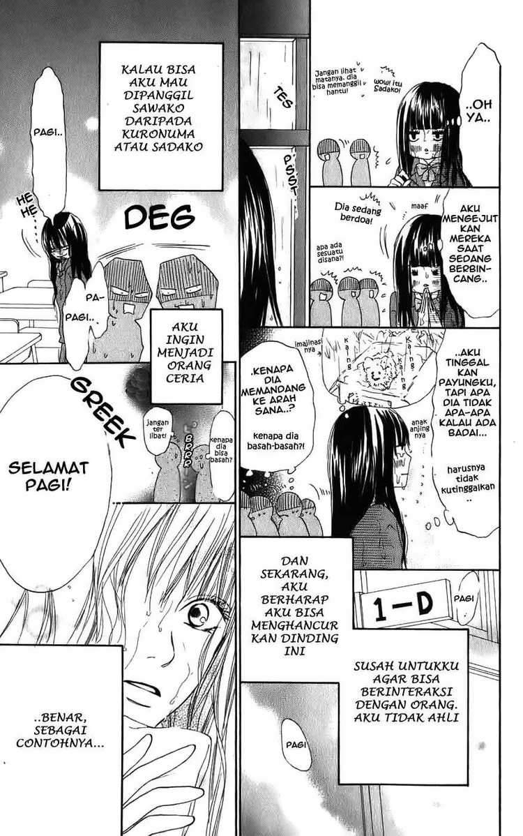 Kimi ni Todoke Bab 1 halaman 6