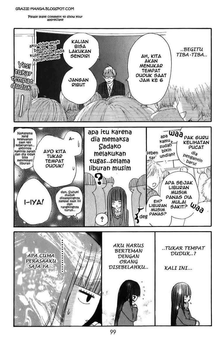 Kimi ni Todoke Bab 1 halaman 34