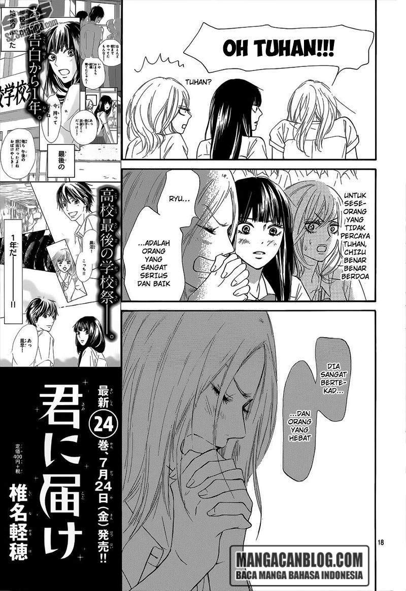 Kimi ni Todoke chapter 101 halaman 17