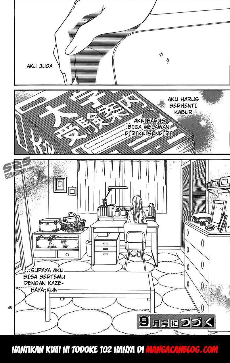 Kimi ni Todoke chapter 101 halaman 43