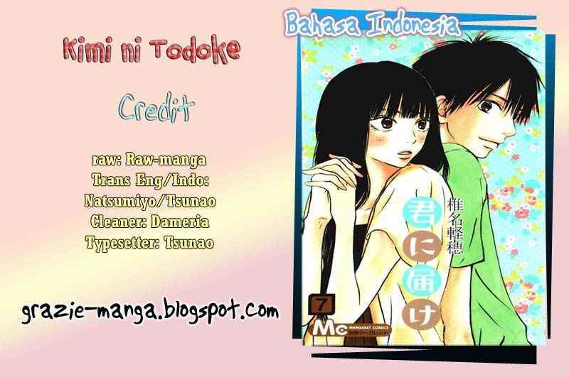 Kimi ni Todoke Bab 28 halaman 1