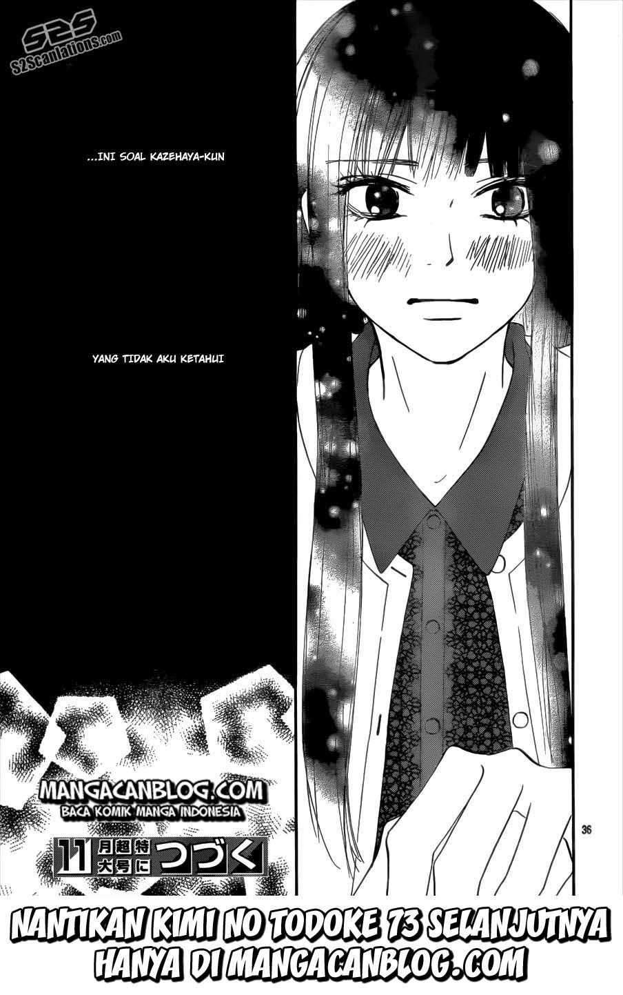 Kimi ni Todoke Bab 72 halaman 37
