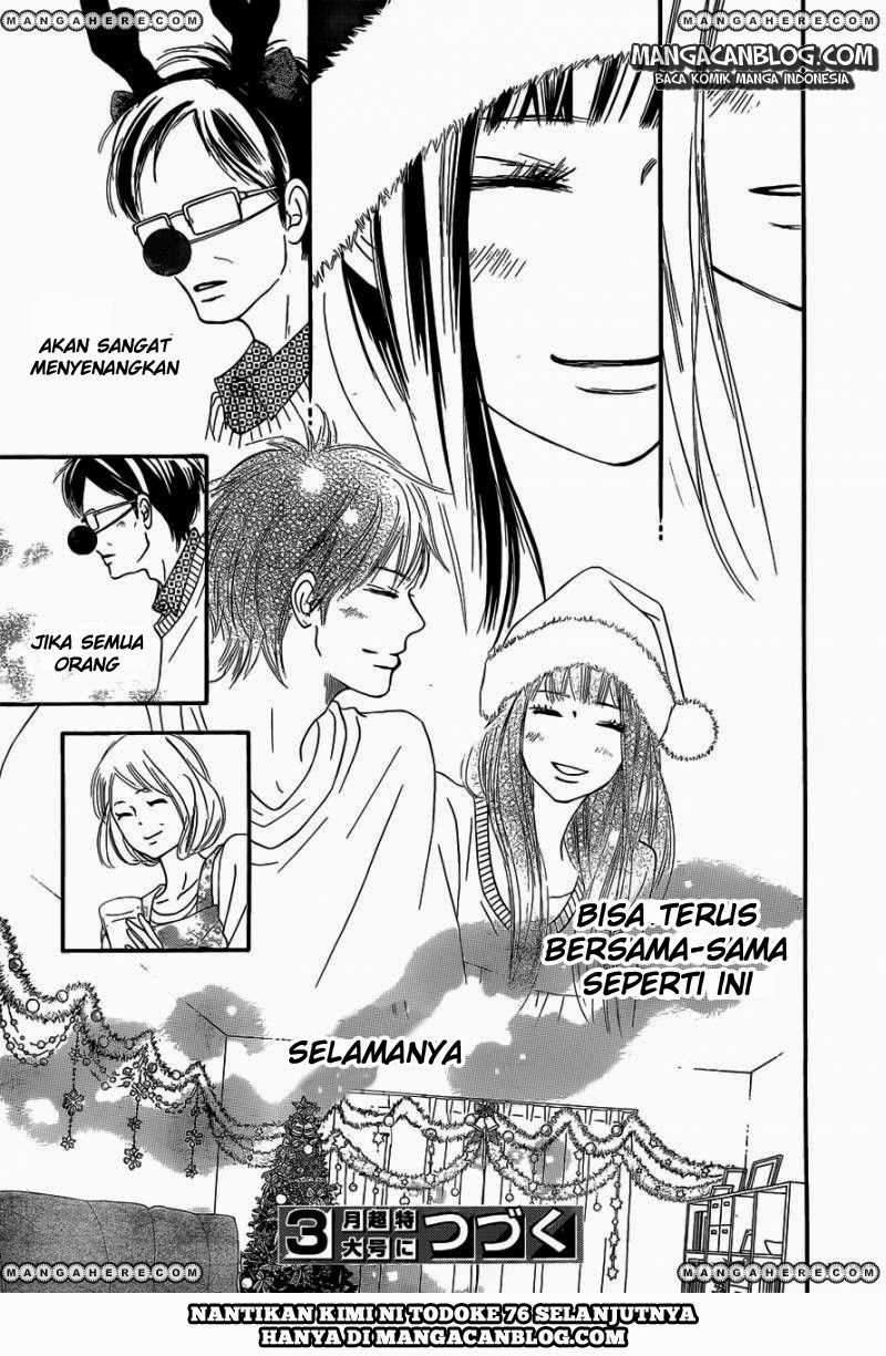 Kimi ni Todoke Bab 75 halaman 36