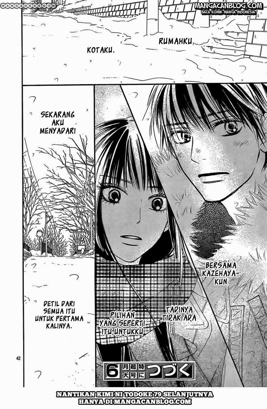 Kimi ni Todoke Bab 78 halaman 41