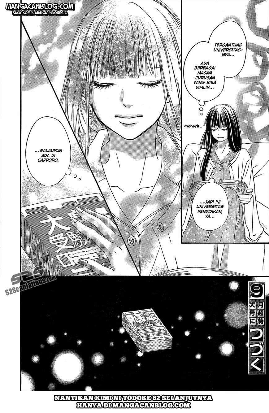 Kimi ni Todoke chapter 81 halaman 42