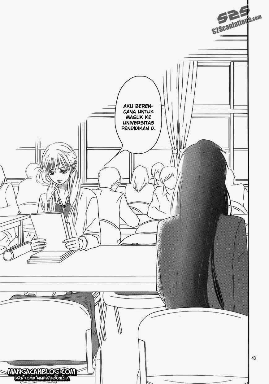 Kimi ni Todoke chapter 85 halaman 44