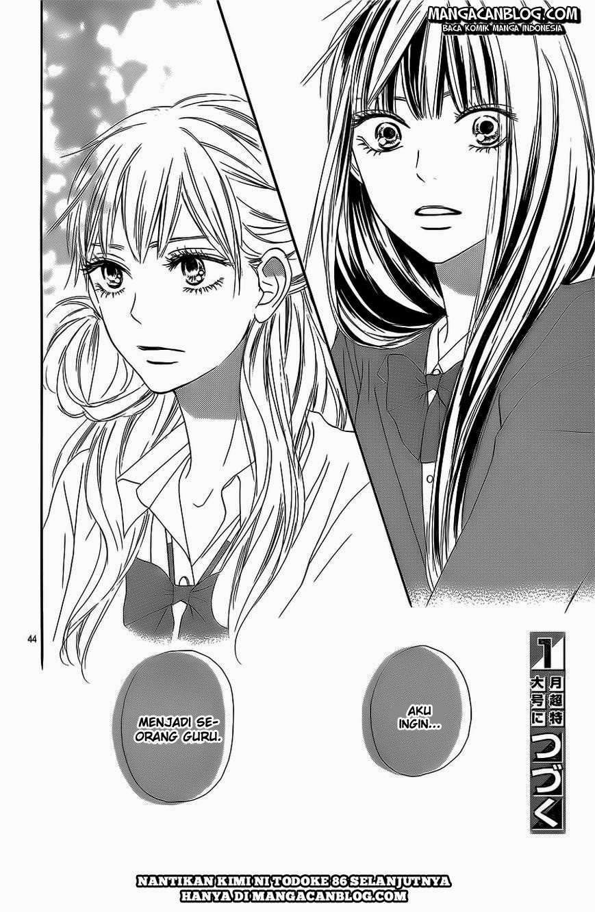 Kimi ni Todoke chapter 85 halaman 45