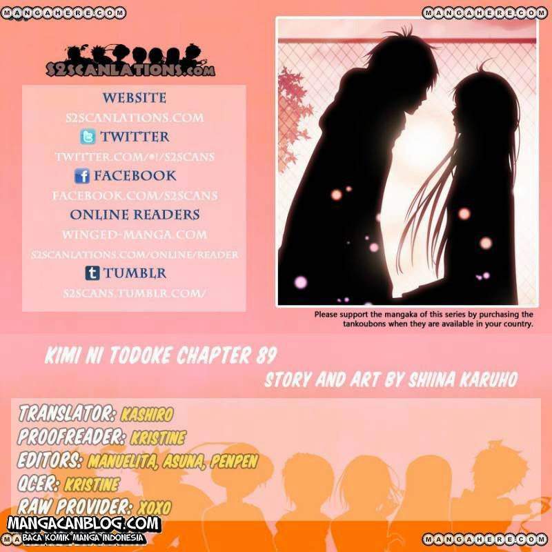 Kimi ni Todoke Bab 89 halaman 1
