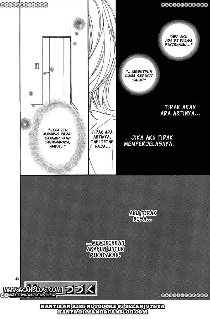 Kimi ni Todoke Bab 92 halaman 44