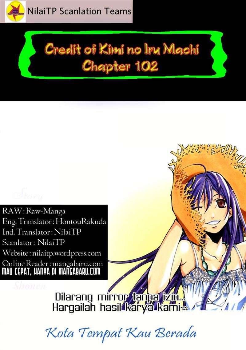 Kimi no Iru Machi Bab 102 halaman 18