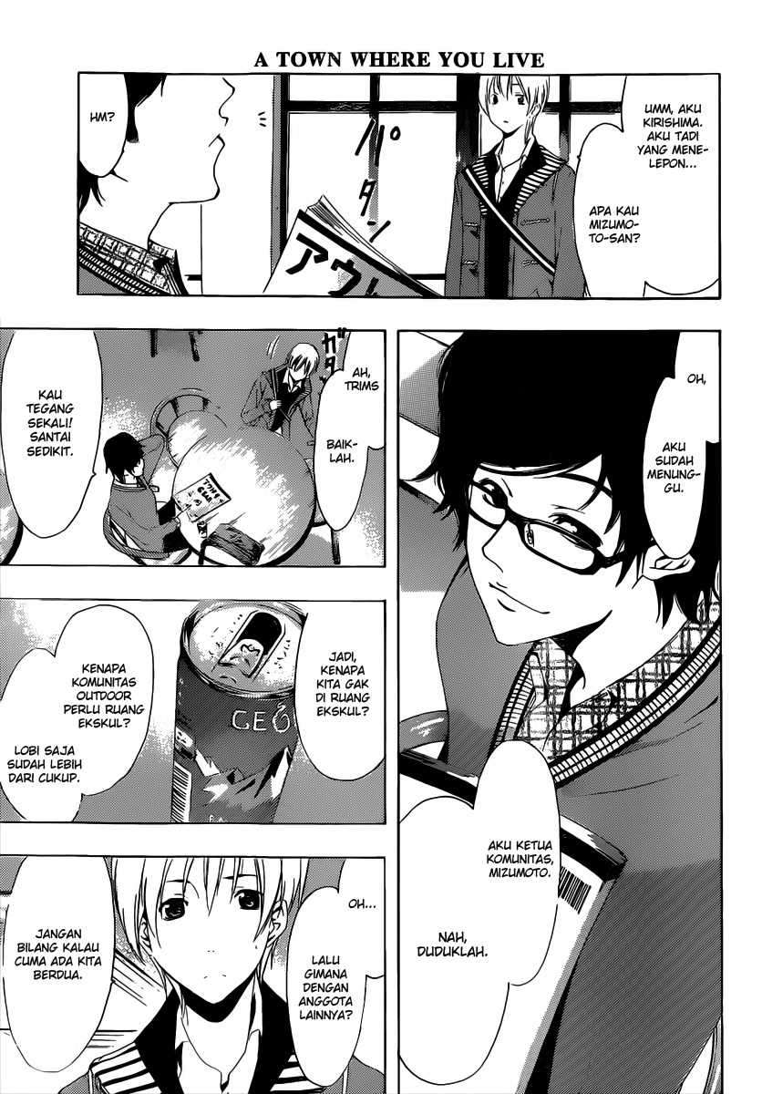 Kimi no Iru Machi Bab 180 halaman 14
