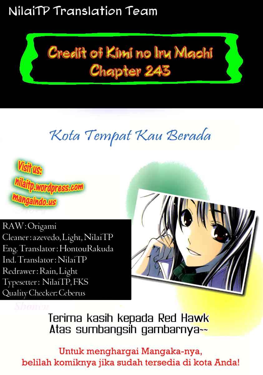 Kimi no Iru Machi chapter 243 halaman 4