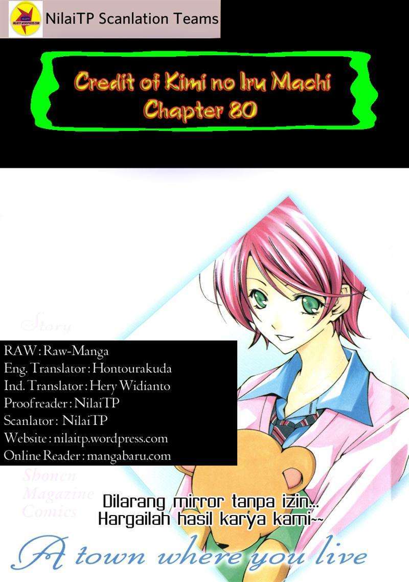 Kimi no Iru Machi Bab 80 halaman 18