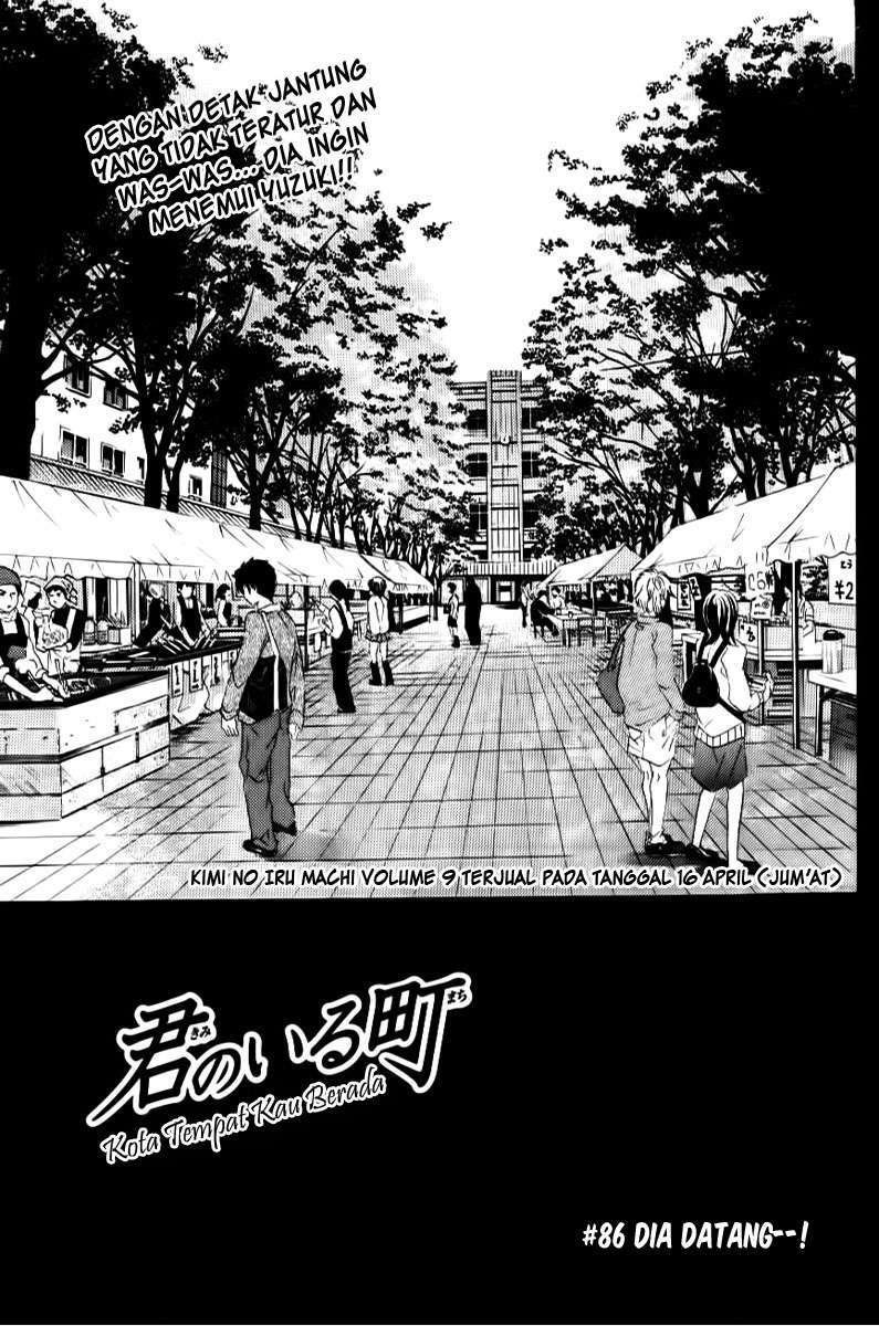 Kimi no Iru Machi Bab 86 halaman 3