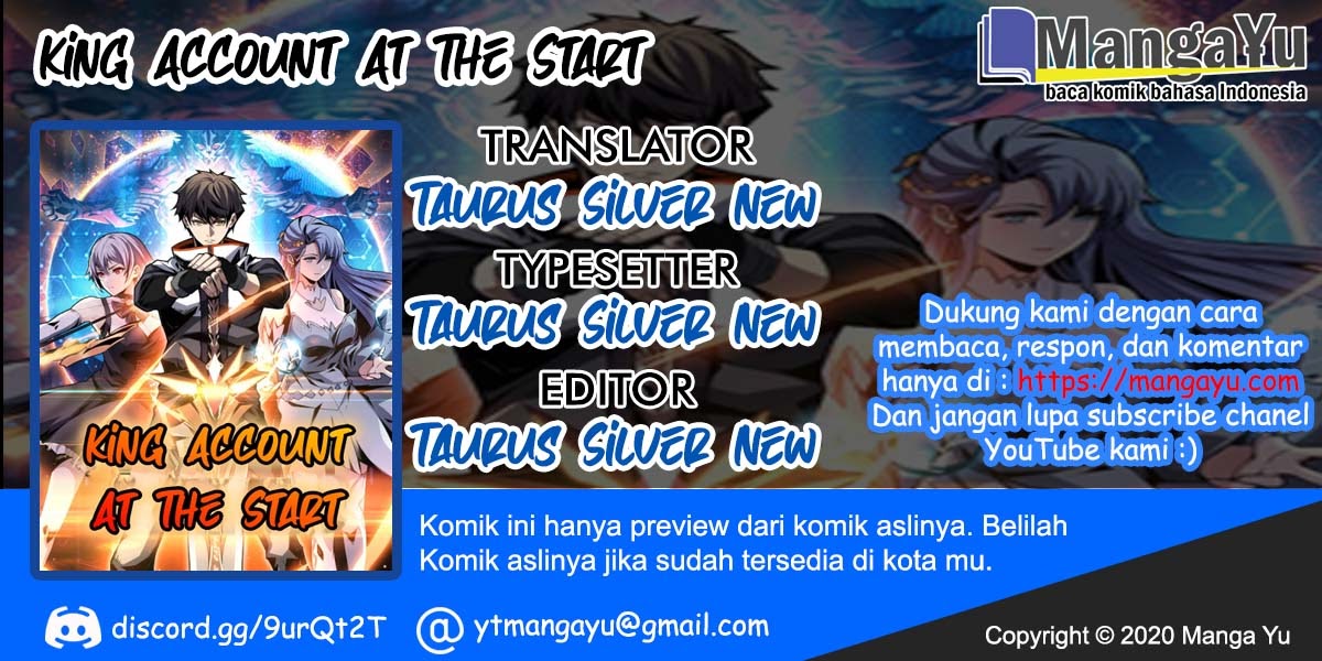 King Account At The Start chapter 01 halaman 1