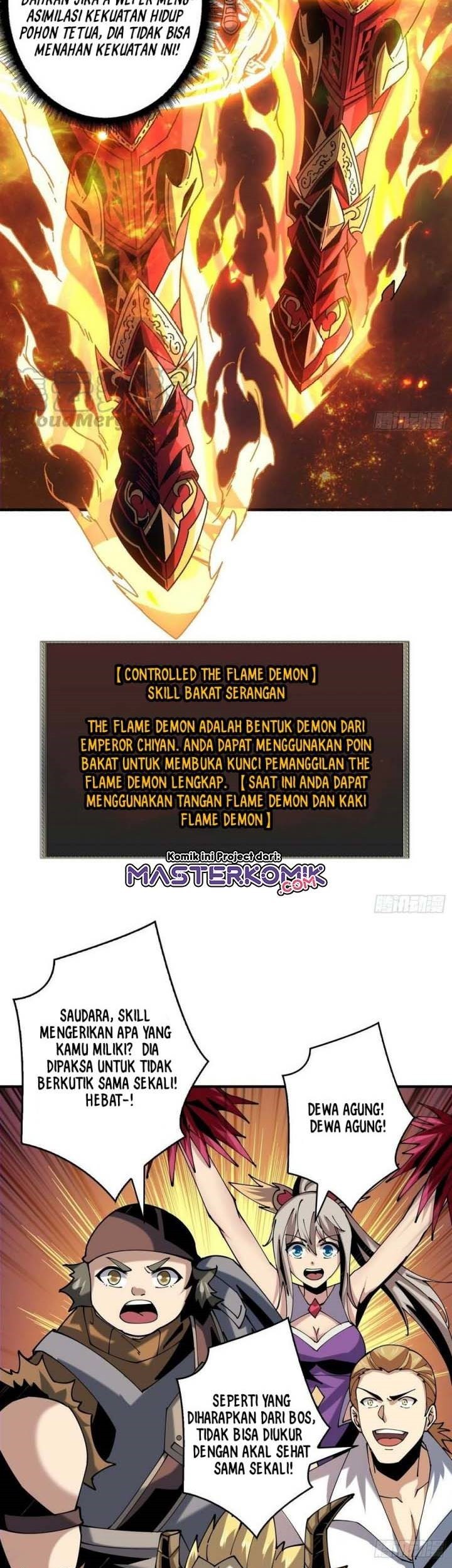 King Account At The Start chapter 105 halaman 18