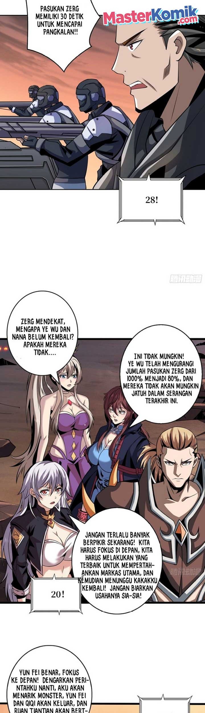 King Account At The Start chapter 136 halaman 18