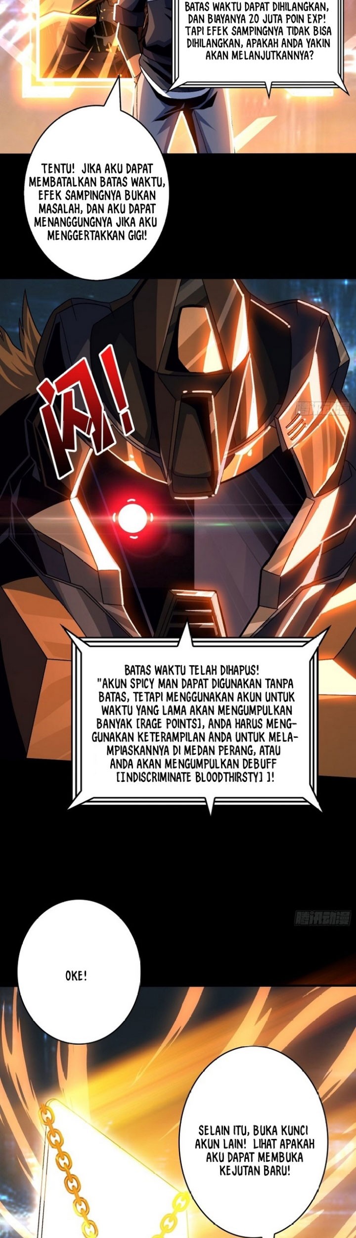 King Account At The Start chapter 207 halaman 18
