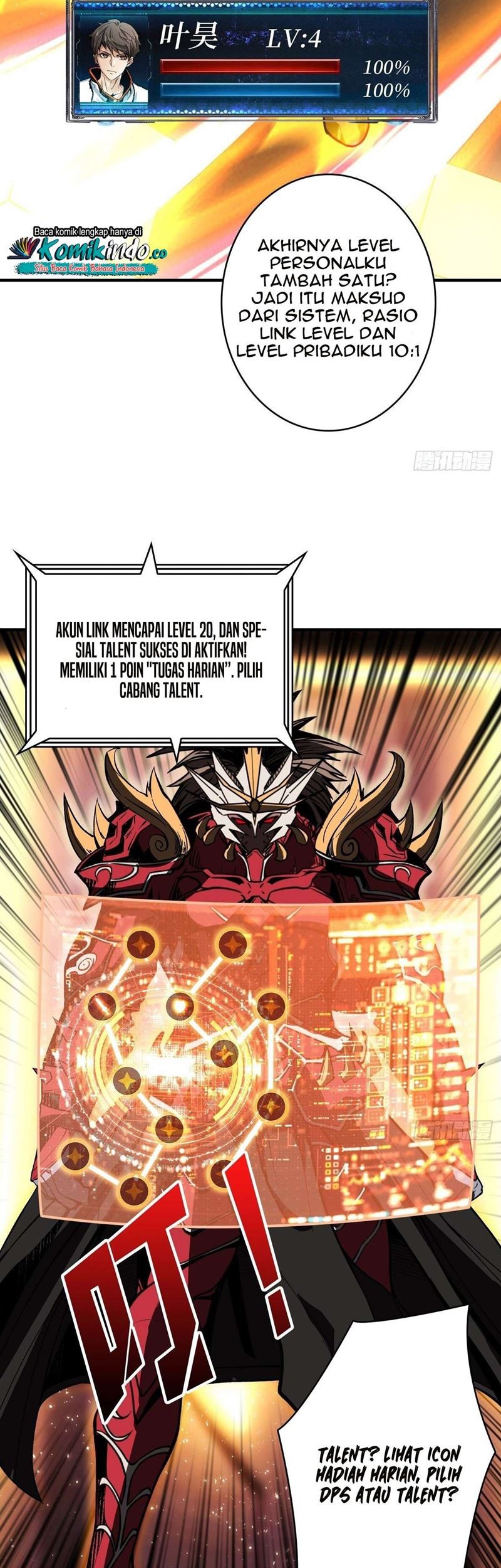King Account At The Start chapter 21 halaman 30