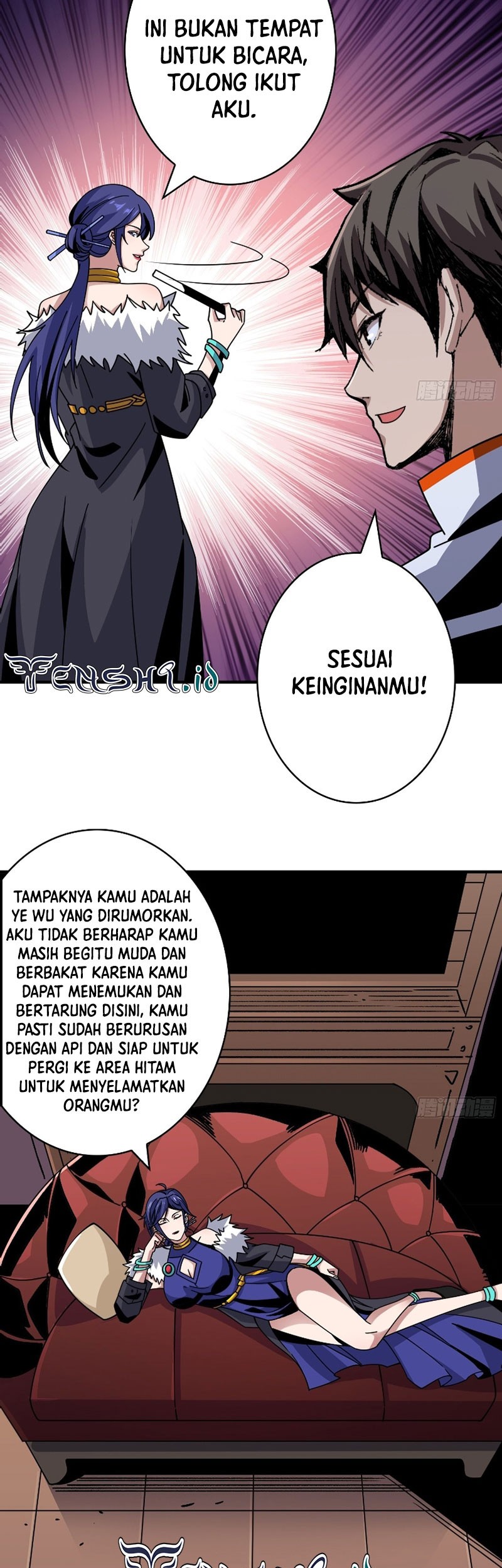 King Account At The Start chapter 244 halaman 18