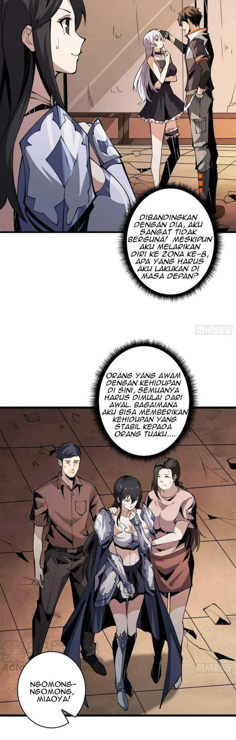King Account At The Start chapter 64.2 halaman 8