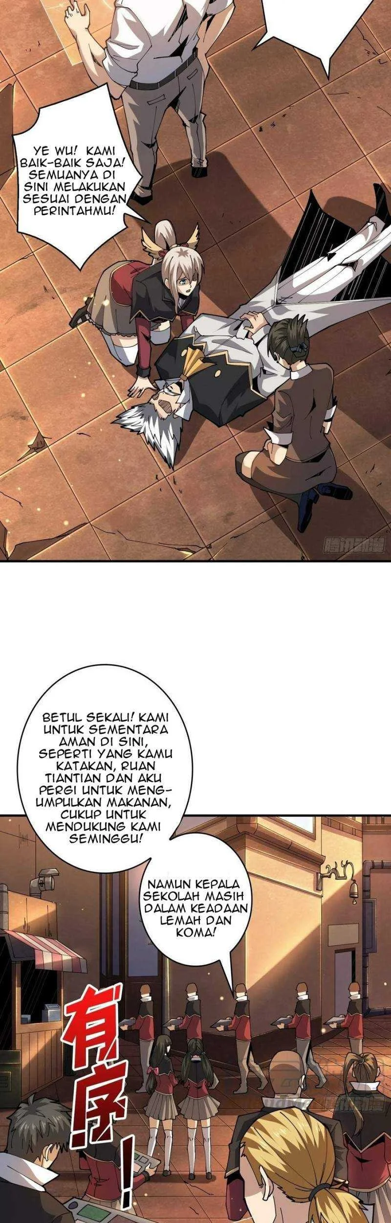 King Account At The Start chapter 64.2 halaman 30