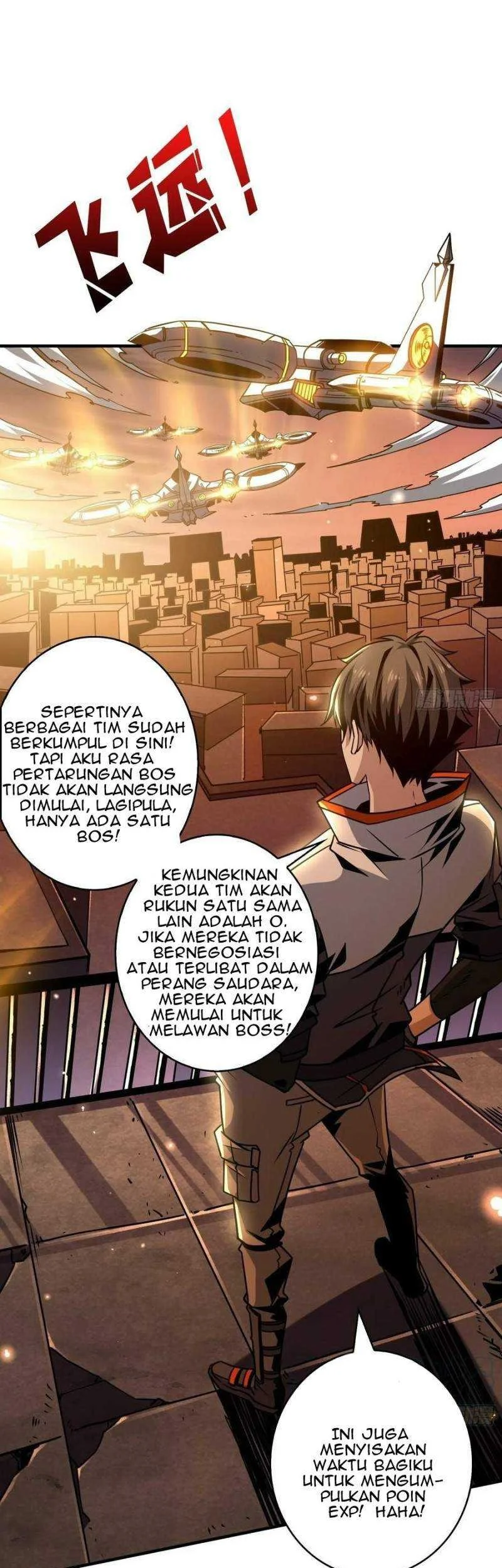 King Account At The Start chapter 64.2 halaman 36
