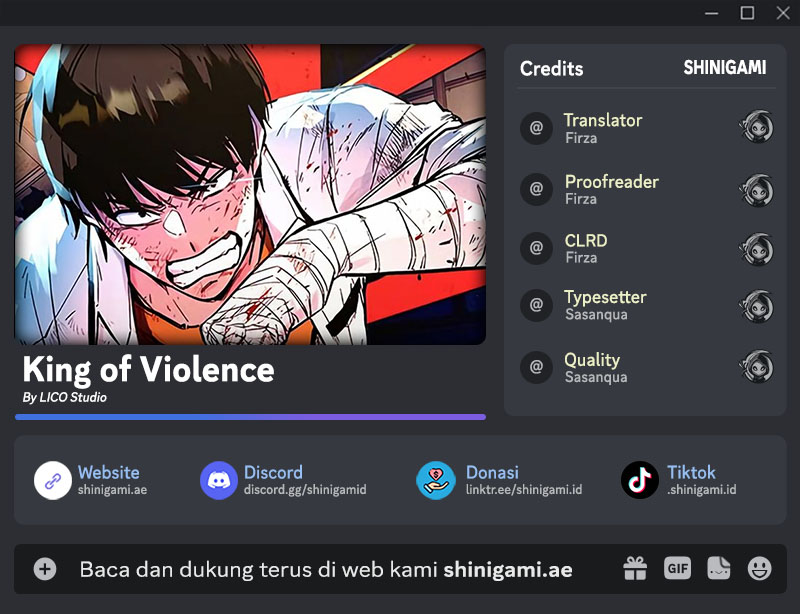 King of Violence chapter 21 halaman 1