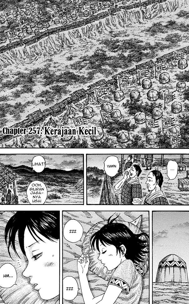 Kingdom Bab 257 halaman 1