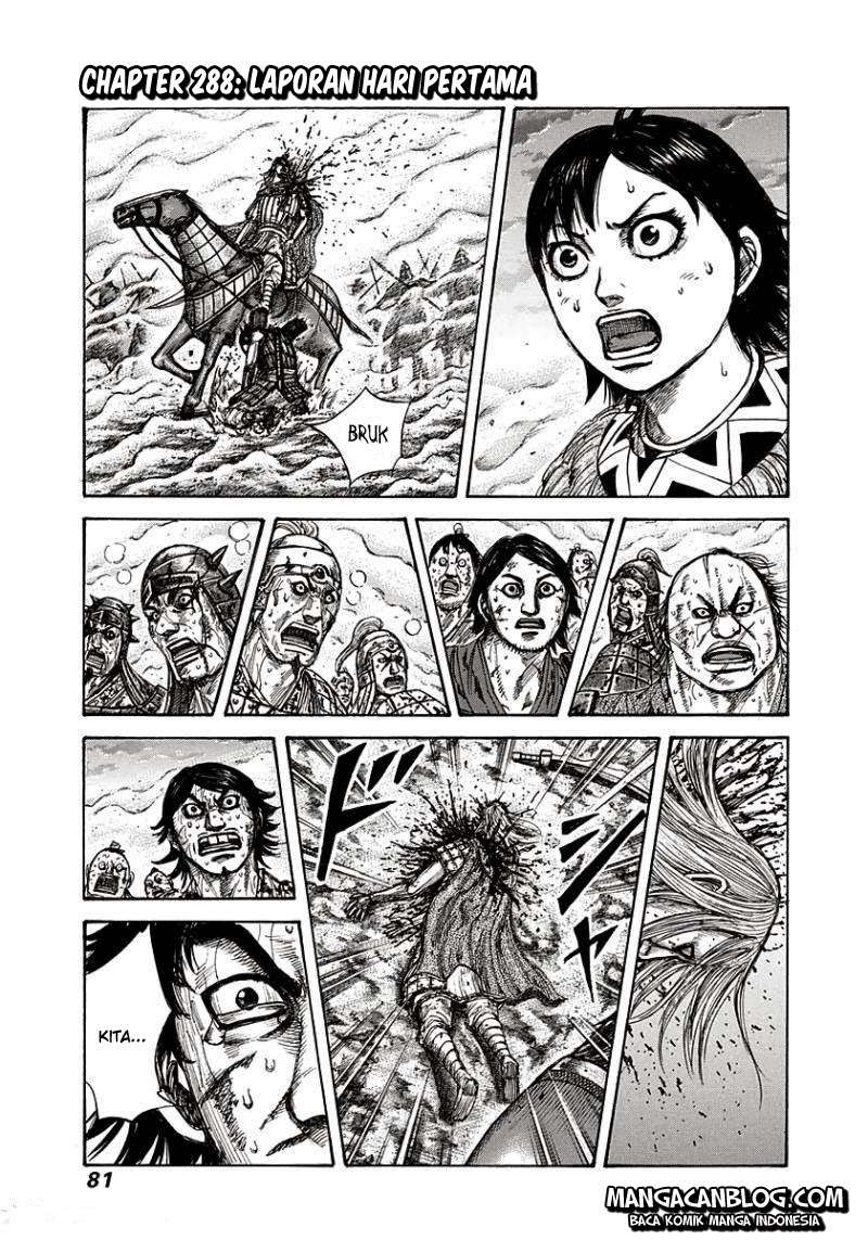 Kingdom Bab 288 halaman 1