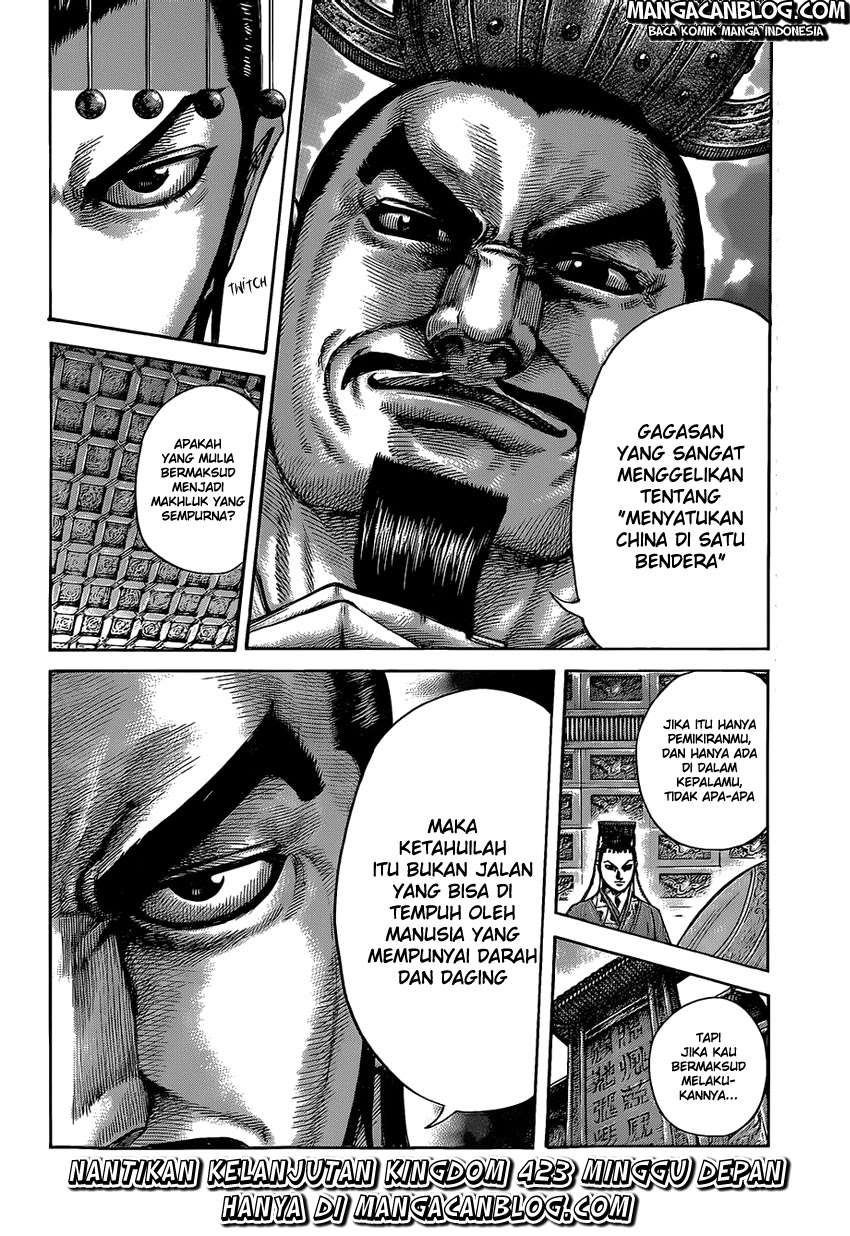 Kingdom Bab 422 halaman 18