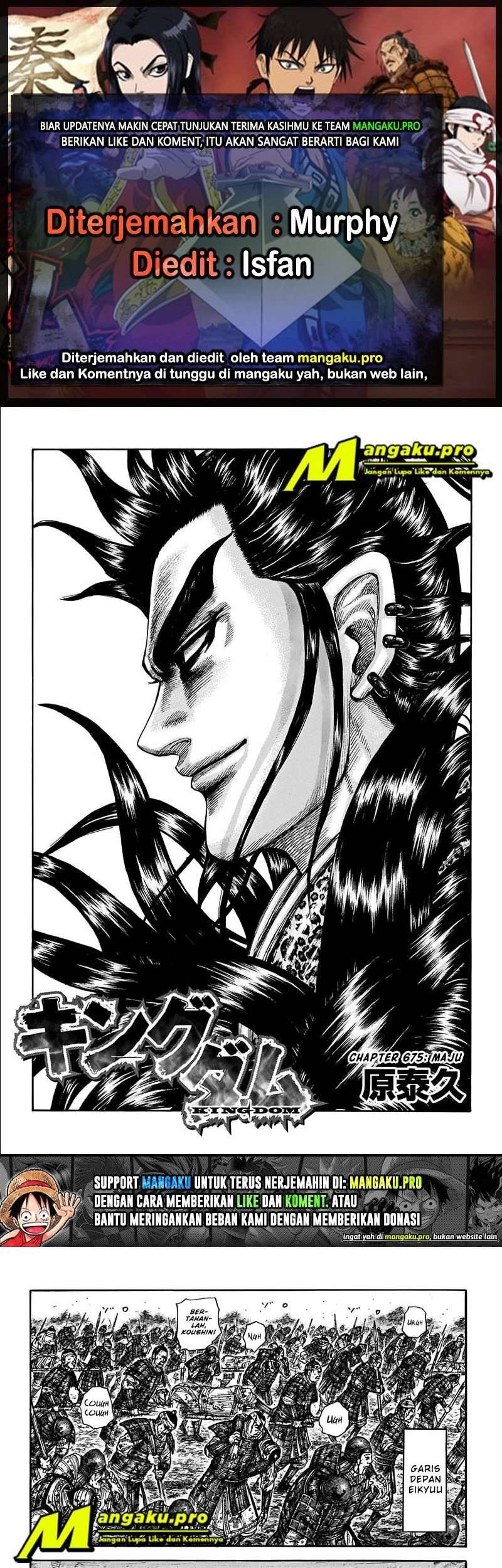 Kingdom Bab 675 halaman 1