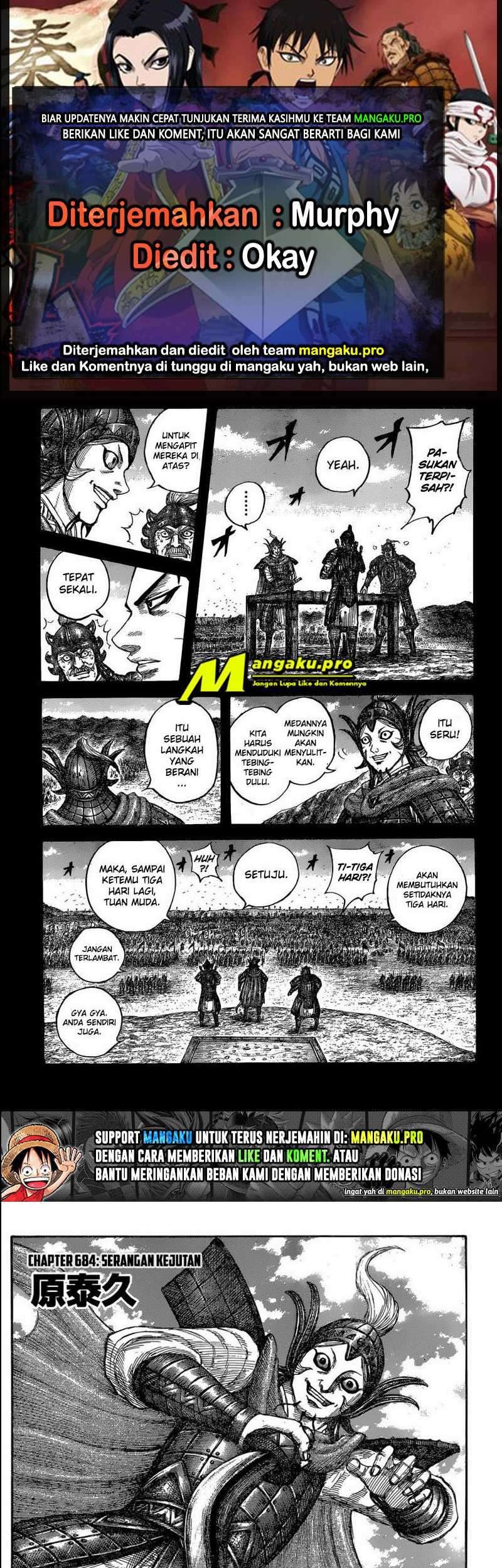 Kingdom Bab 684 halaman 1