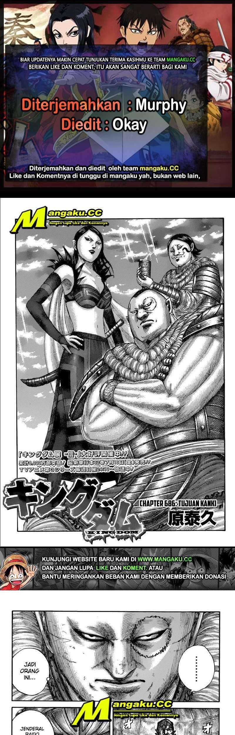Kingdom Bab 686 halaman 1