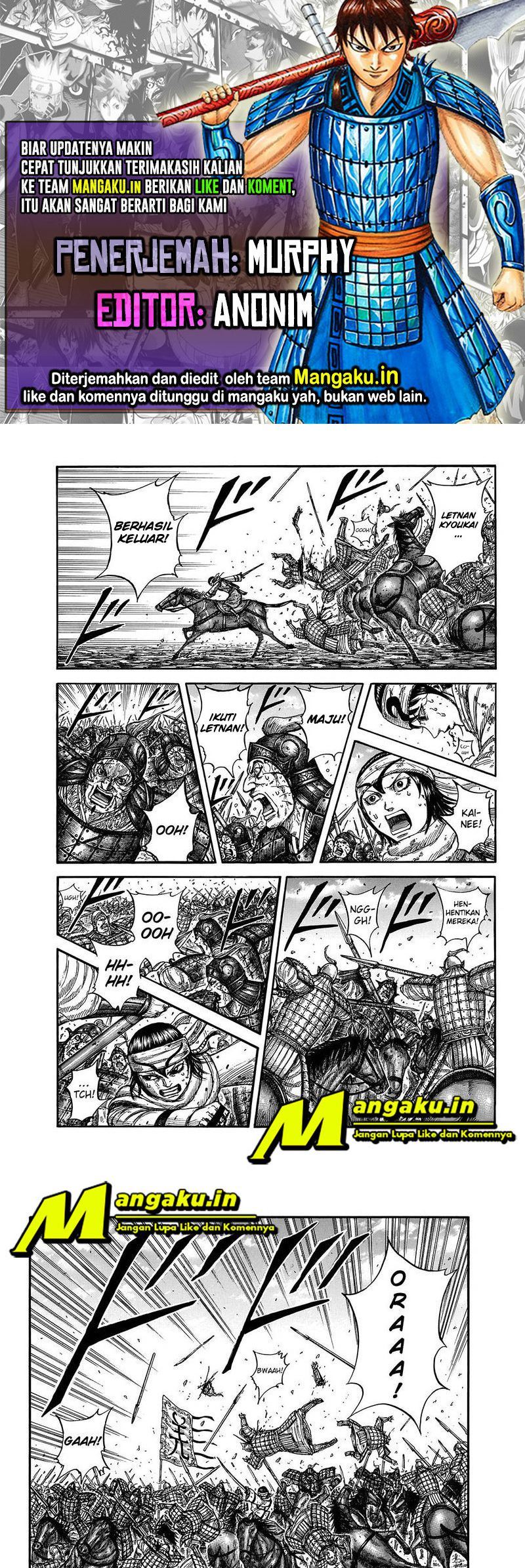 Kingdom Bab 722 halaman 1