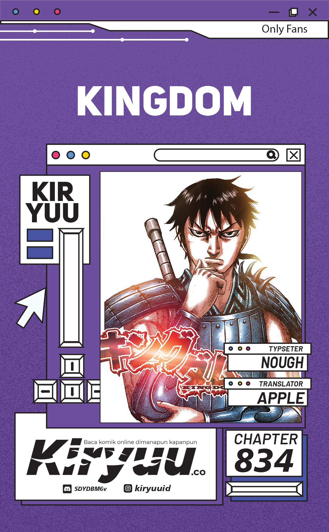 Kingdom Bab 834 halaman 1
