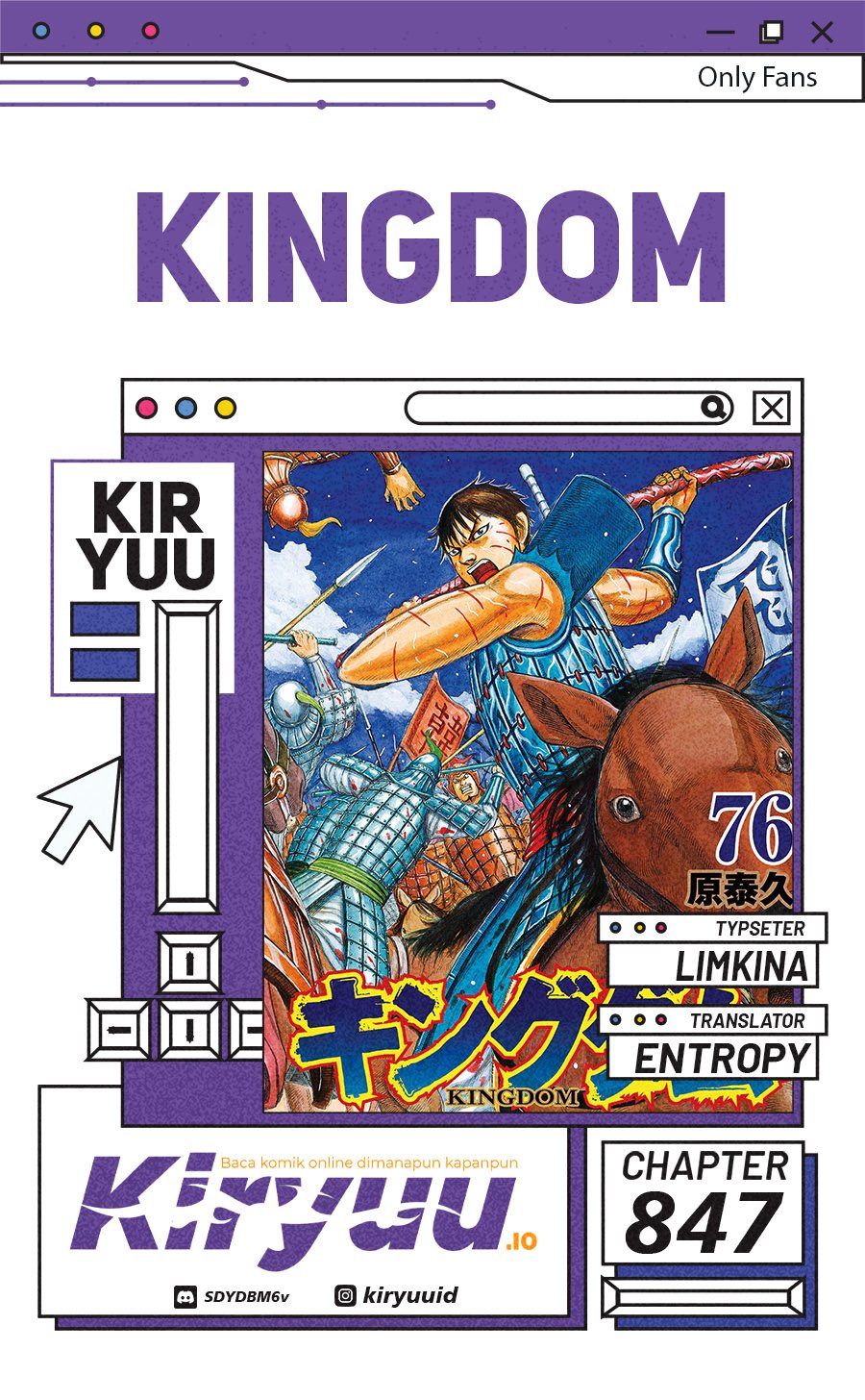 Kingdom Bab 847 halaman 1