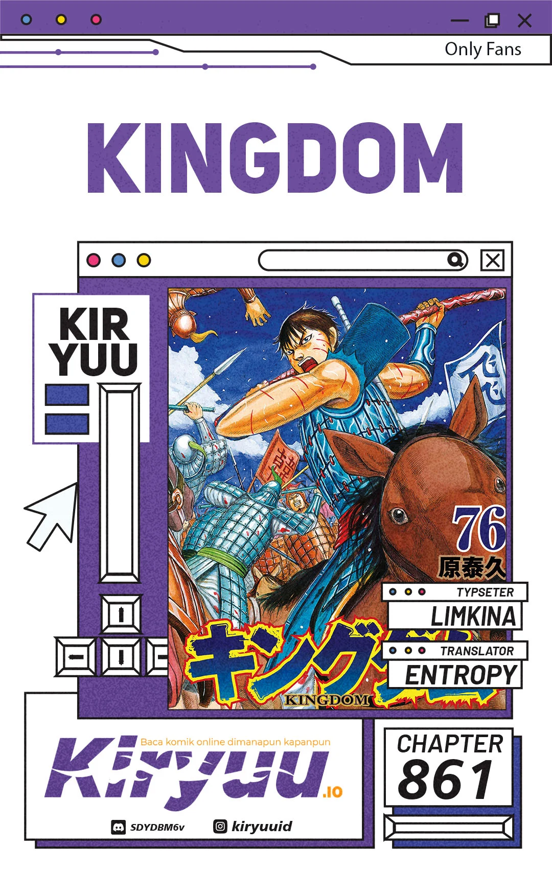 Kingdom Bab 861 halaman 1