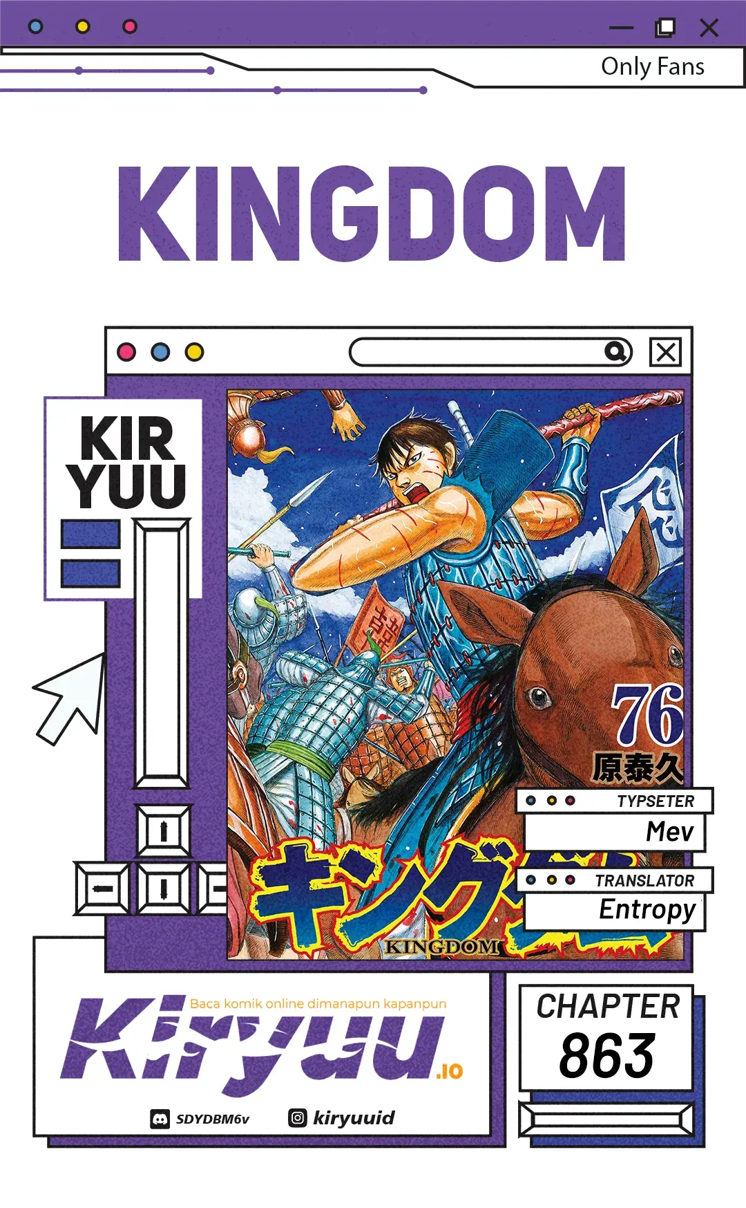 Kingdom Bab 863 halaman 1