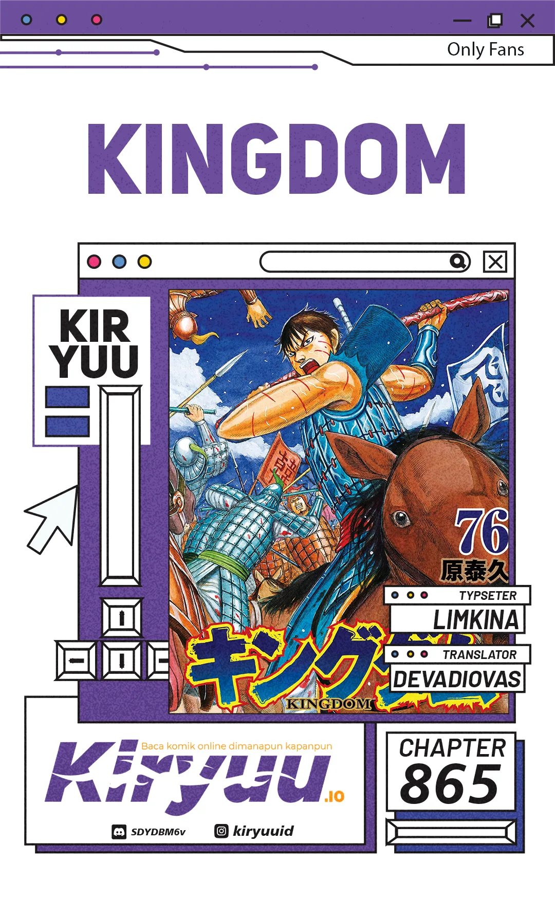 Kingdom Bab 865 halaman 1