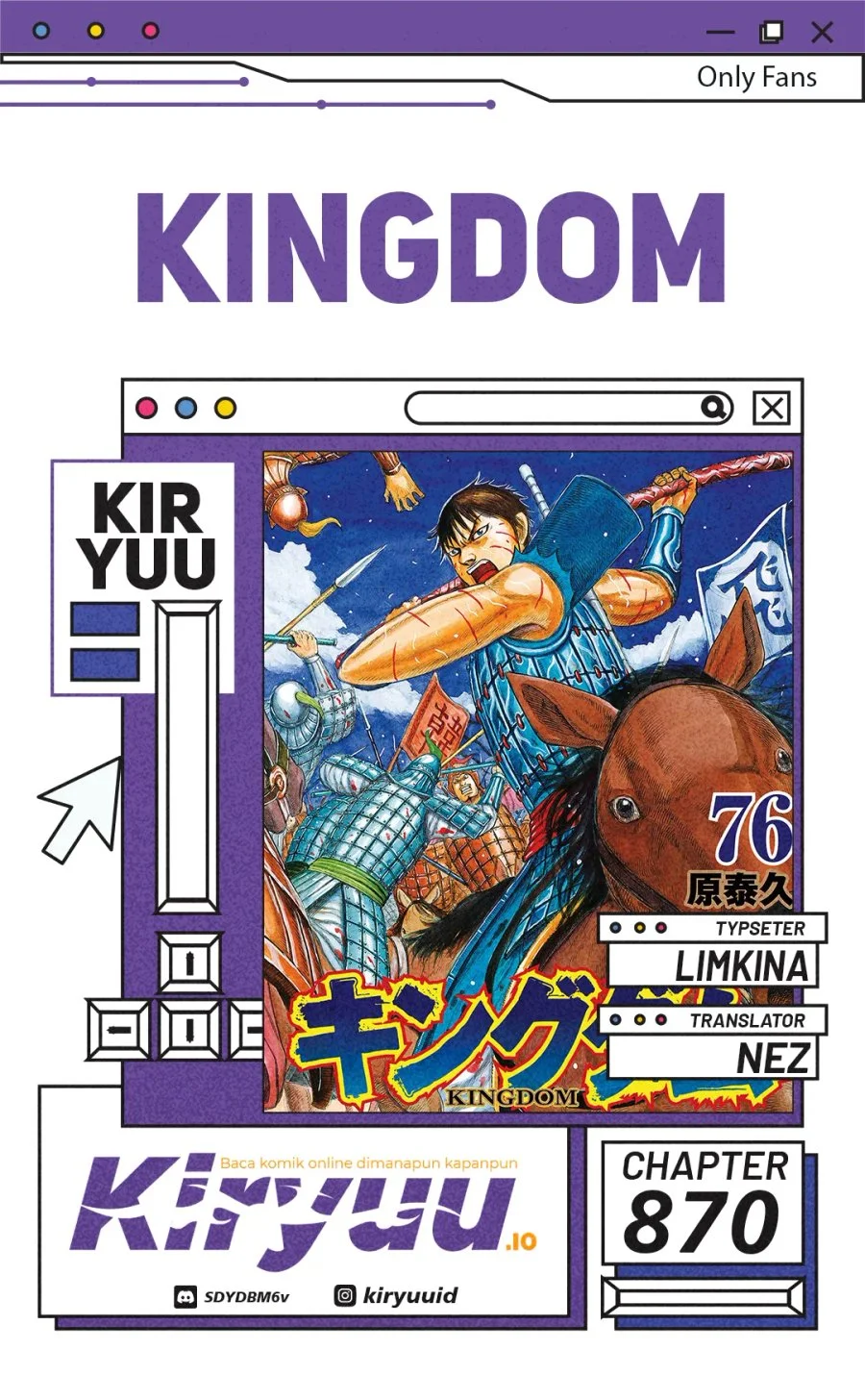 Kingdom Bab 870 halaman 1