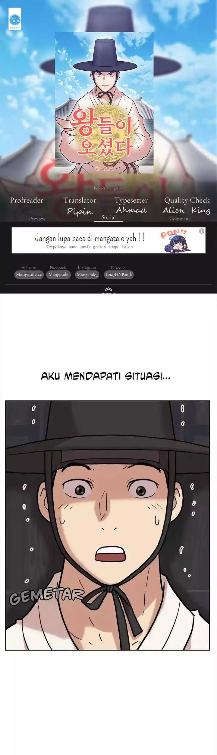 Kings Flung Into the Future chapter 01 halaman 1