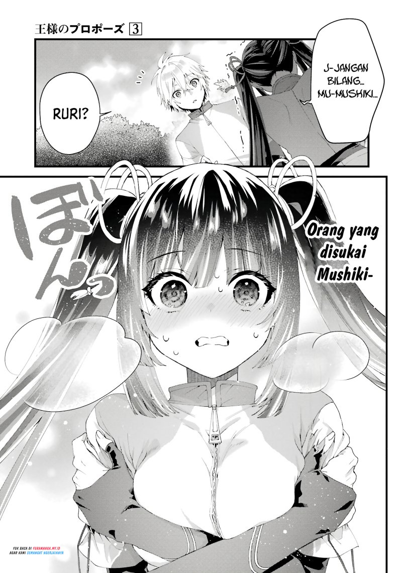 King’s Proposal (Ousama no Propose) Bab 09 halaman 36
