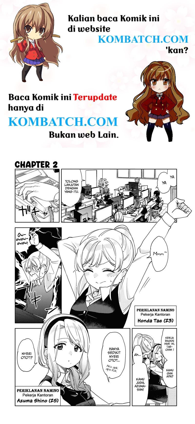 Kiotsukenayo, Onee-san chapter 02 halaman 3