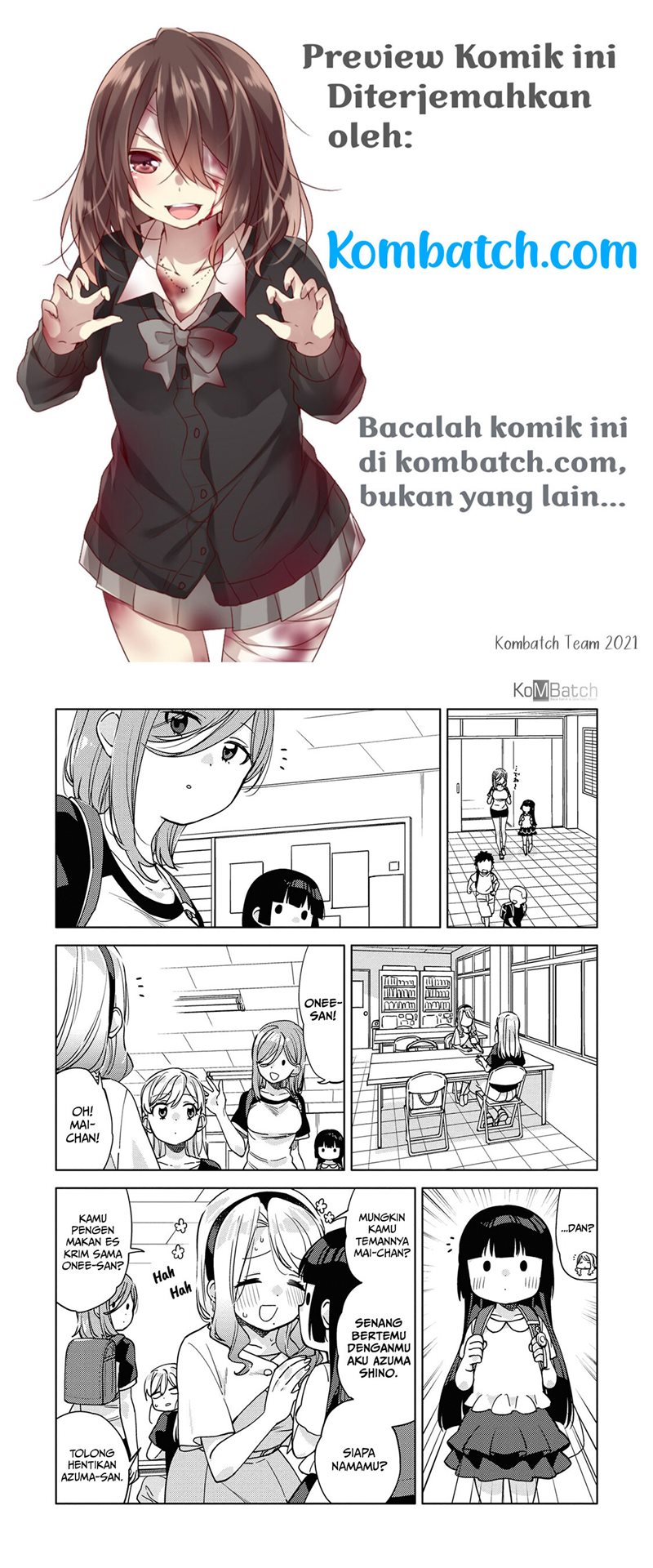 Kiotsukenayo, Onee-san chapter 03 halaman 14