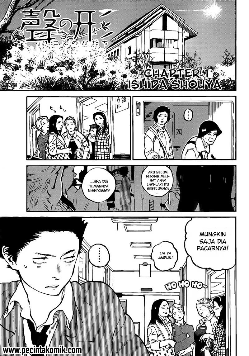 Koe no Katachi Bab 01 halaman 6