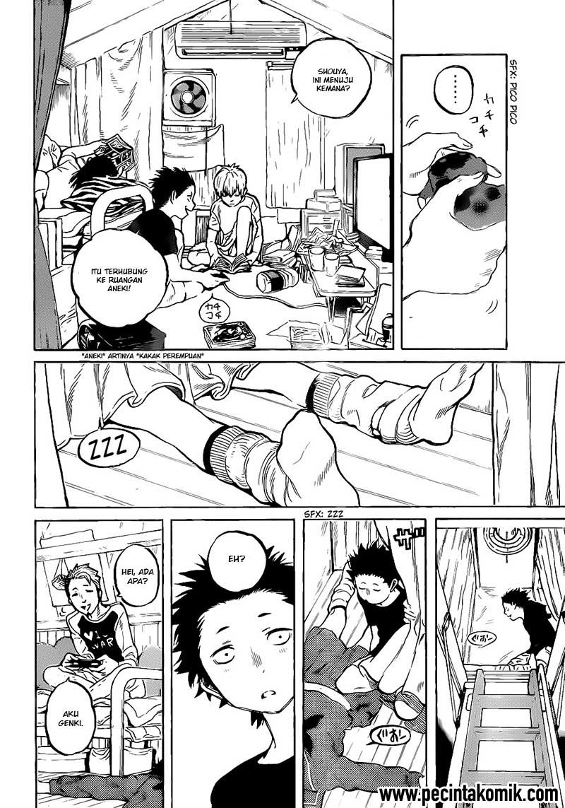 Koe no Katachi Bab 01 halaman 17
