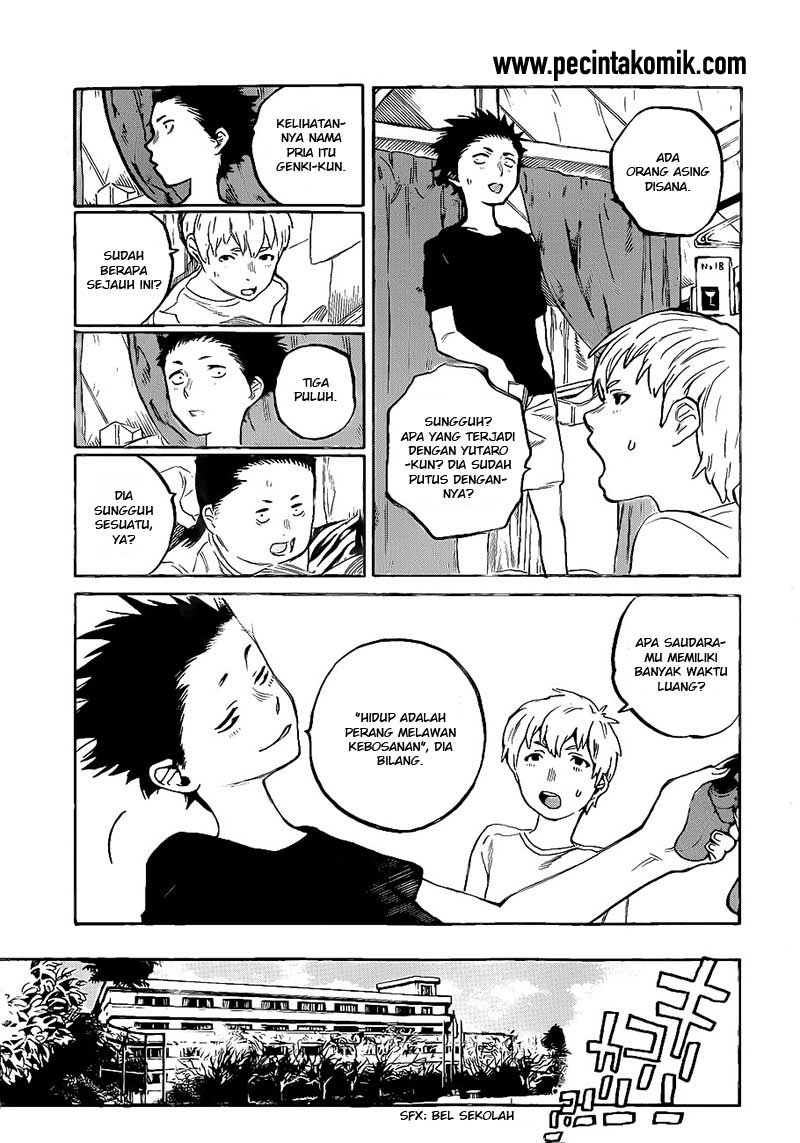 Koe no Katachi Bab 01 halaman 18